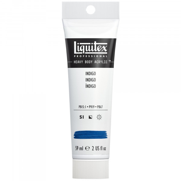 Peinture Acrylique en tube - indigo - Liquitex Heavy Body