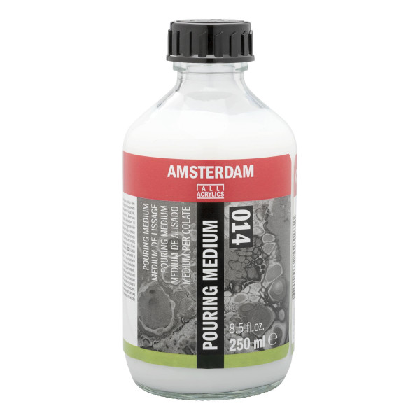 photo-Médium de lissage - Pouring - Peinture acrylique - Amsterdam - 250ml