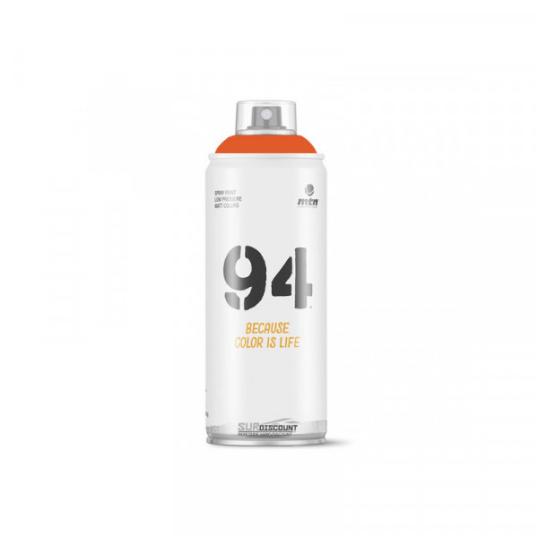 Bombe de peinture MTN 94 - orange lave | Surdiscount
