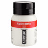 Pot peinture acrylique 500ml Amsterdam blanc de titane