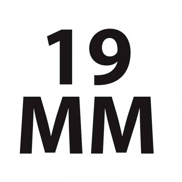 Boîte de 12 pinces à clip 19mm en métal - Apli