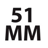 Boîte de 12 pinces à clip 51mm en métal - Apli
