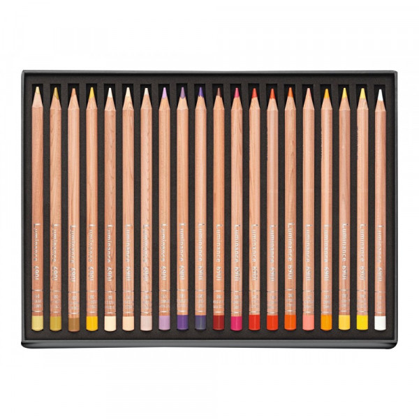 Boîte de 40 crayons de couleur Luminance 6901 Caran d'Ache