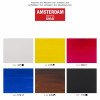 Set de 6 tubes de peinture acrylique Amsterdam 20ml couleurs primaires