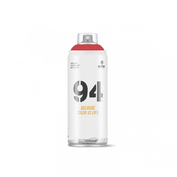 Bombe de peinture MTN 94 - rouge clandestin | Surdiscount