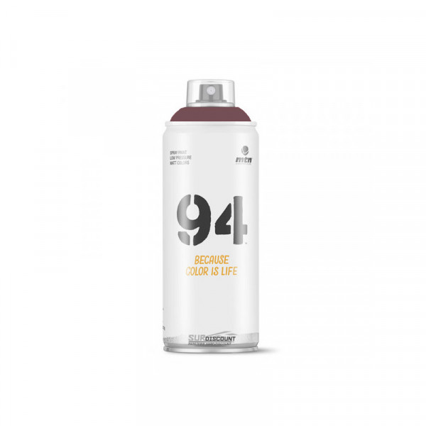 Bombe de peinture MTN 94 - rouge bitacora | Surdiscount