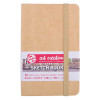 Carnet à croquis Talens Art Creation – Couverture kraft – 9 × 14 cm – 80 feuilles – 140 g/m²