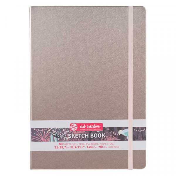 photo-Carnet - Croquis - Dessin - A4 - 21x29,7cm - 80 pages - 140g - Champagne - Sakura
