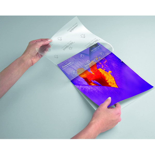 100 Pochettes De Plastification A4 80 Microns – Genie, Pour Documents, Photos, Cartes