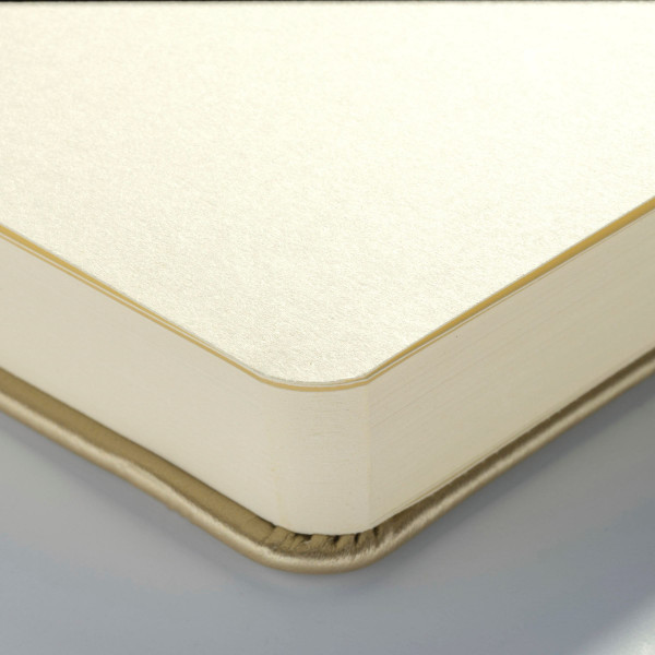 Carnet Croquis - 21 x 14,8cm - 80 feuilles - 140g - Or blanc - Royal Talens