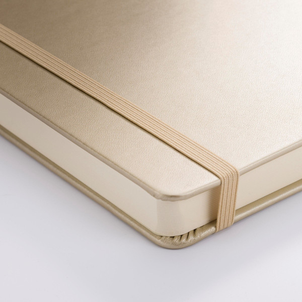 Carnet croquis 13x21cm - 80 feuilles - 140g - or blanc - Royal Talens