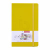 photo-Carnet - Dessin - Bullet journal - 13 x 21 cm - Jaune - 64 feuilles pointillées - Bruynzeel