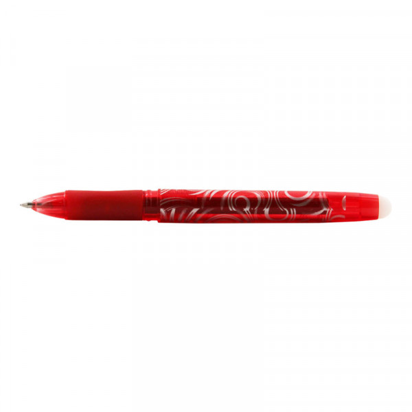 Stylo encre gel effaçable R-Pen rouge pointe moyenne 0.7mm