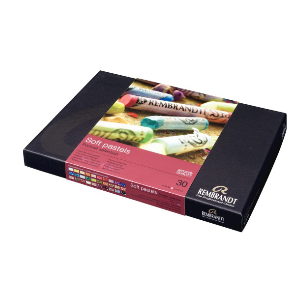 photo-Pastels - Tendre - 30 couleurs - Beaux-arts - Rembrandt - Sélection portrait