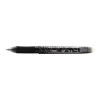 Boîte 12 stylos encre gel effaçable R-Pen noir pointe moyenne 0.7mm