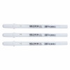 Lot 3 stylos gel pointe fine Gelly Roll Sakura 05 0.3mm blanc brillant