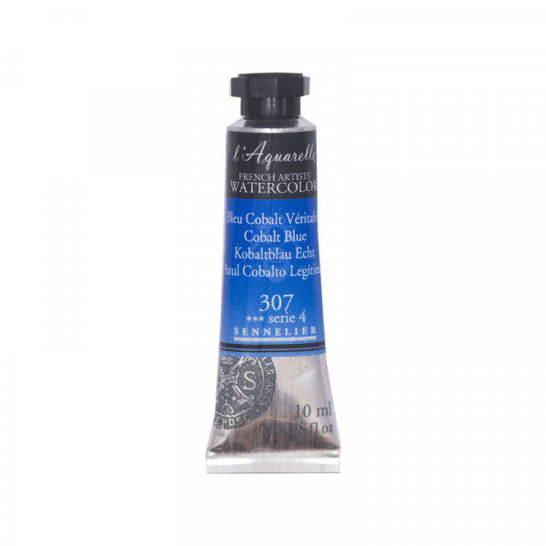 Aquarelle extra-fine - Bleu de Cobalt Véritable - tube 10 ml - Sennelier