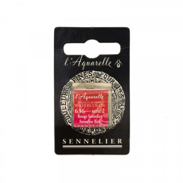 Aquarelle Extra-Fine 1/2 Godet Rouge Sennelier