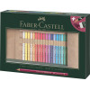 photo-33 crayons de couleur - Polychromos - Trousse rouleau - Accessoires - Faber-Castell