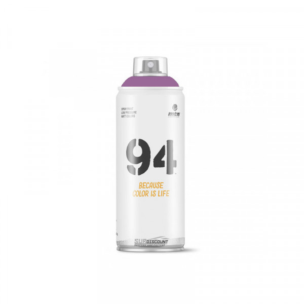 Bombe de peinture MTN 94 - violet eveque - Surdiscount