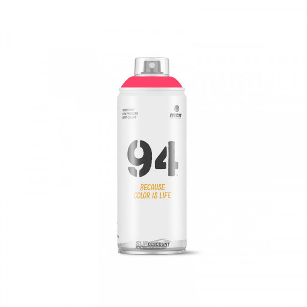 Bombe de peinture MTN 94 - rose fluorescent | Surdiscount