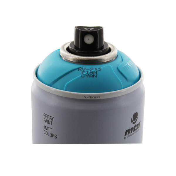 Bombe de peinture - Bleu cyan - RV-245 - MTN 94 - 400ml