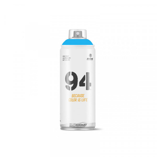 Bombe de peinture MTN 94 - bleu spectral | Surdiscount
