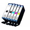 Canon PGI-550XL CLI-551XL pack de 5 cartouches compatibles C-551XL UpPrint