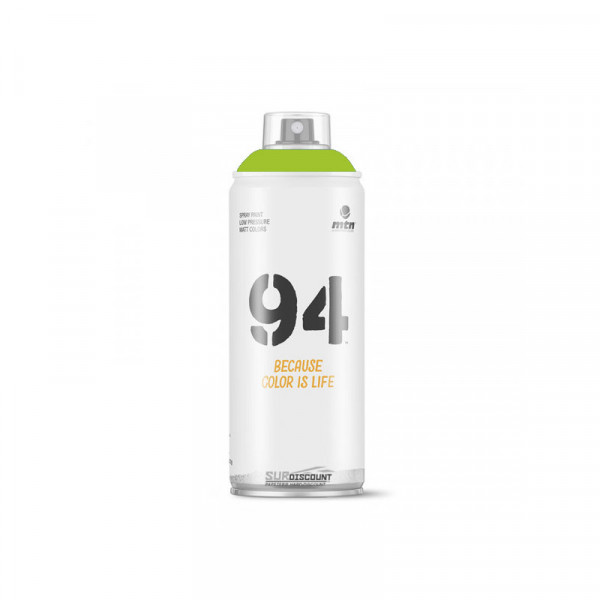 Bombe de peinture MTN 94 - vert laser | Surdiscount