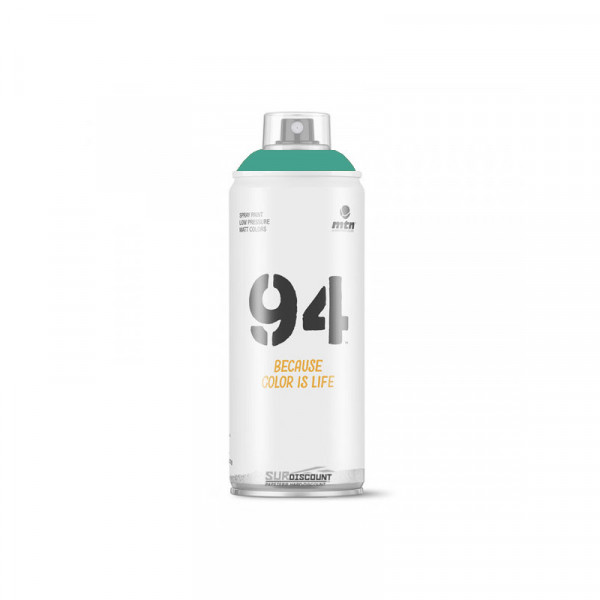 Bombe de peinture MTN 94 - vert émeraude | Surdiscount