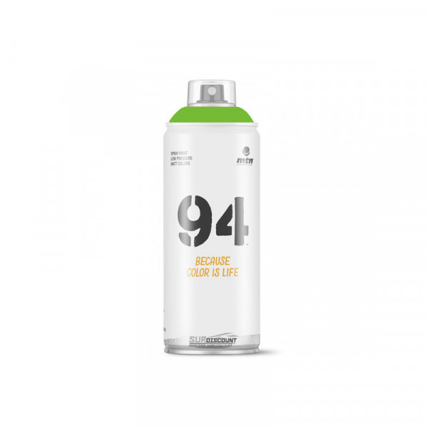 Bombe de peinture MTN 94 - vert laos | Surdiscount