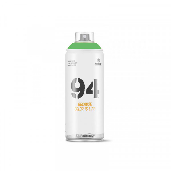 Bombe de peinture MTN 94 - vert néon | Surdiscount