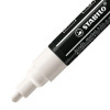 Marqueur STABILO FREE - T300 Blanc acrylique - pointe conique