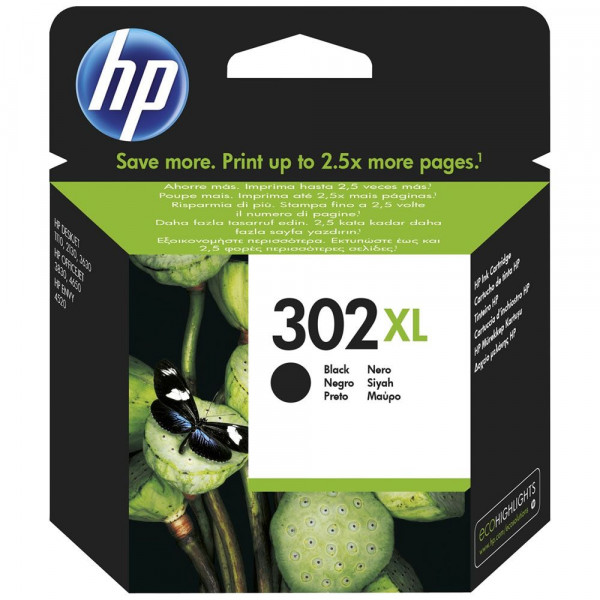 Cartouche d'imprimante HP 302XL noir