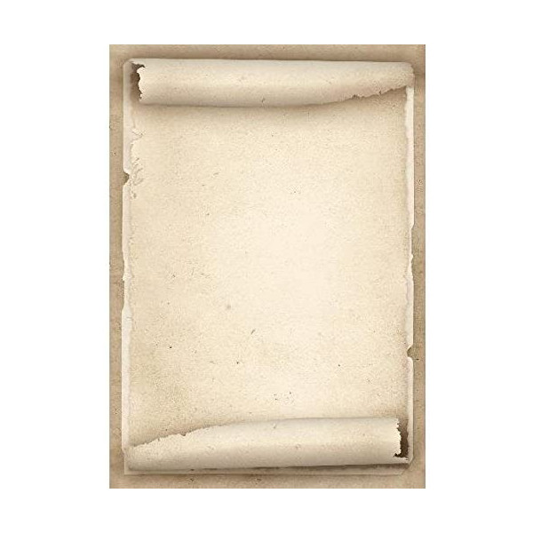 Feuilles de papier illustré parchemin A4 90g