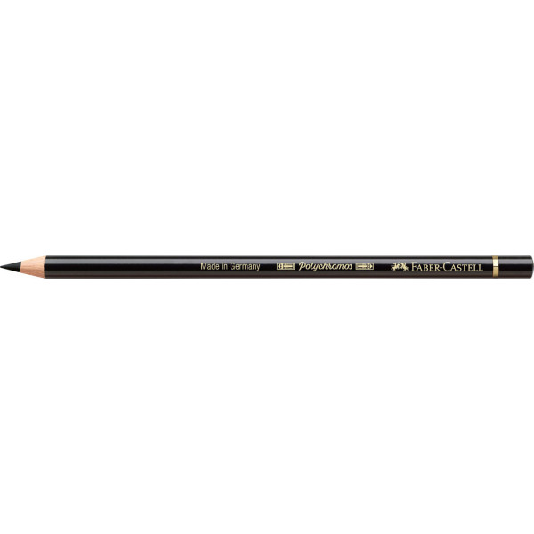 Crayon de couleur - Noir - 199 - Polychromos - Faber-Castell