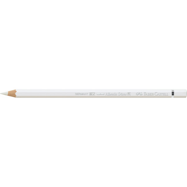 Crayon de couleur 101 blanc aquarellable Albrecht Dürer Faber-Castell