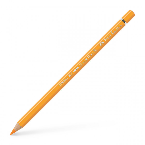 Crayon de couleur jaune chrome foncé aquarellable Albrecht Dürer Faber-Castell