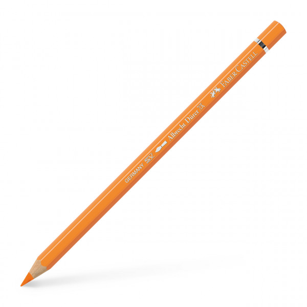 Crayon de couleur orange de cadmium aquarellable Albrecht Dürer Faber-Castell