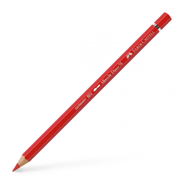 Crayon de couleur rouge écarlate aquarellable Albrecht Dürer Faber-Castell