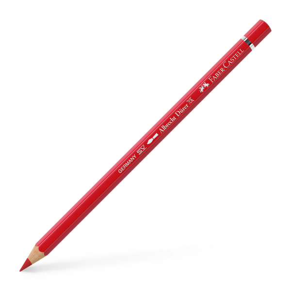 Crayon de couleur rouge géranium aquarellable Albrecht Dürer Faber-Castell