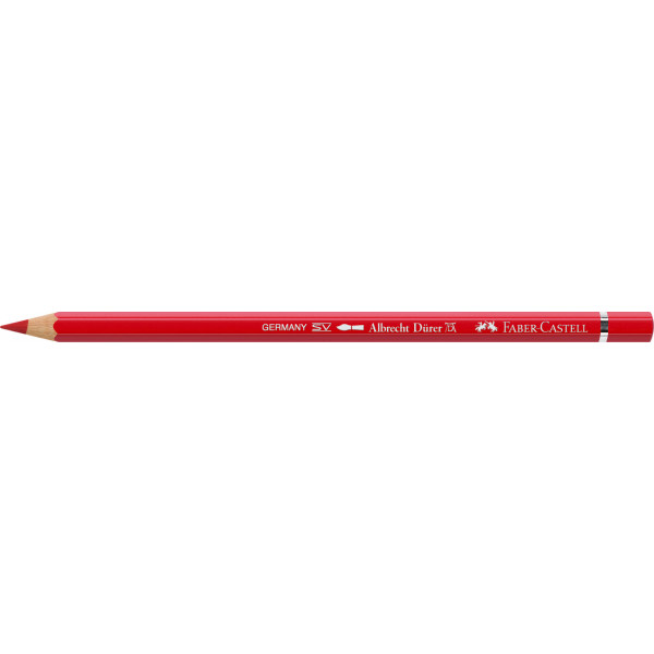 Crayon de couleur 121 rouge géranium aquarellable Albrecht Dürer Faber-Castell
