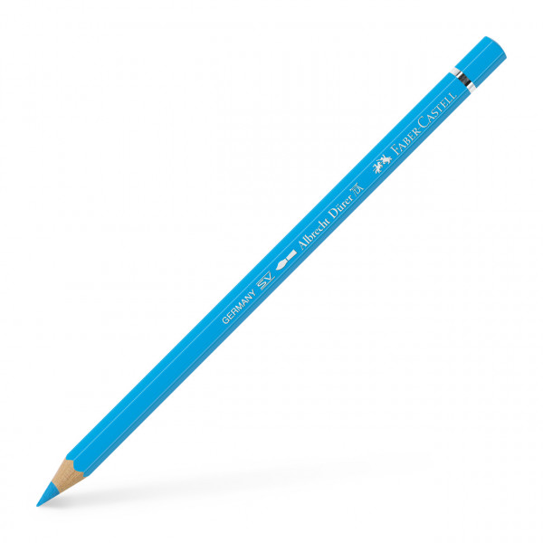 Crayon de couleur bleu phtalo clair aquarellable Albrecht Dürer Faber-Castell