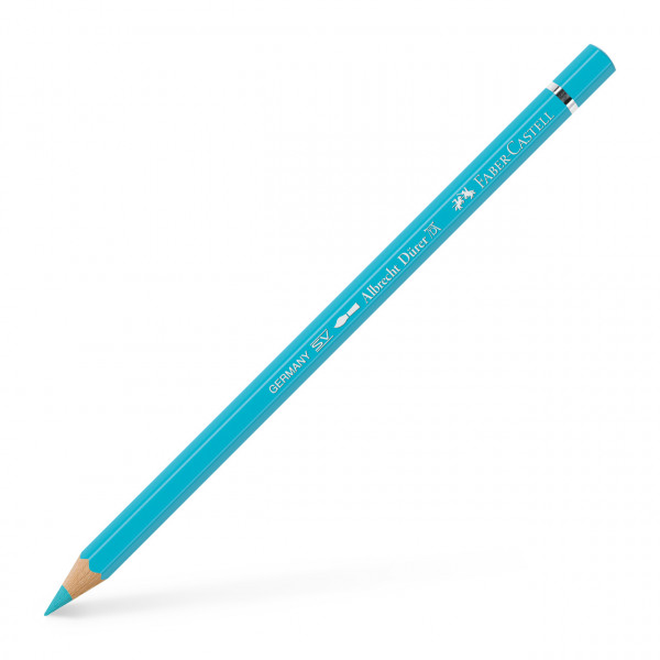 Crayon de couleur turquoise cobalt clair aquarellable Albrecht Dürer Faber-Castell