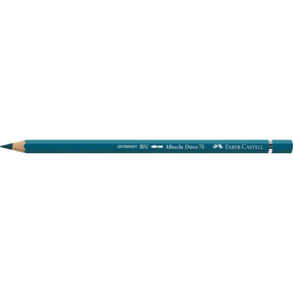 Crayon de couleur 155 turquoise hélio aquarellable Albrecht Dürer Faber-Castell