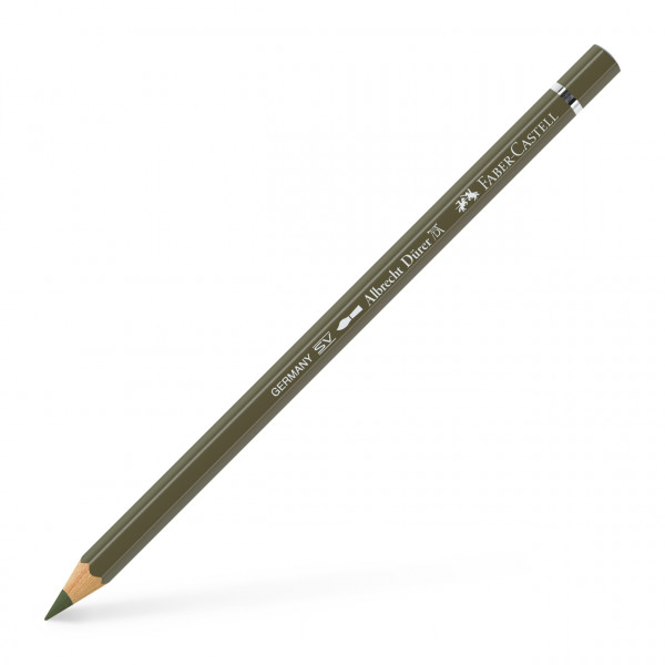 Crayon de couleur vert olive jaune aquarellable Albrecht Dürer Faber-Castell