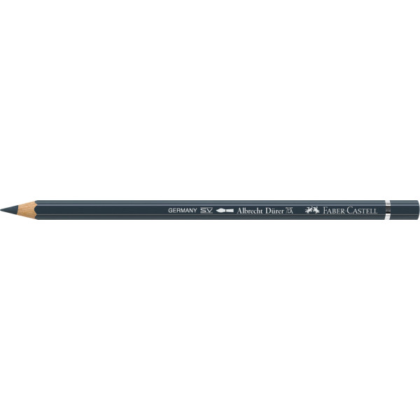 Crayon de couleur 181 gris de Payne aquarellable Albrecht Dürer Faber-Castell