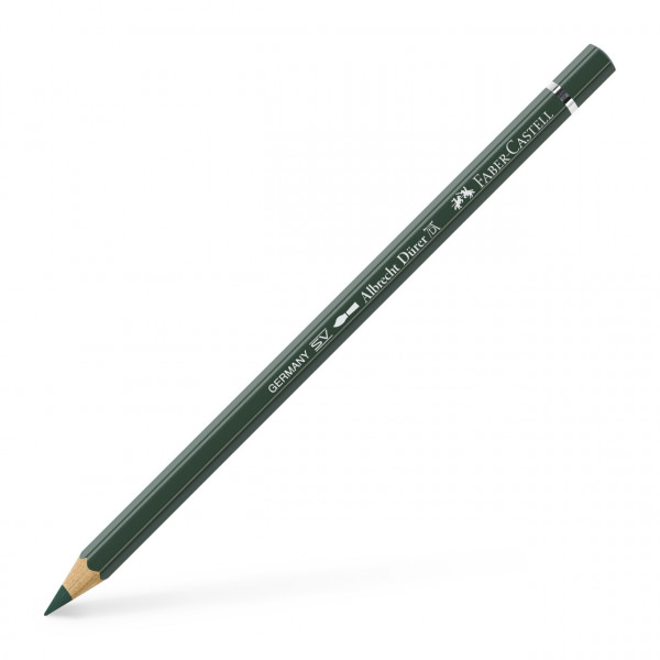 Crayon de couleur vert oxyde chrome aquarellable Albrecht Dürer Faber-Castell