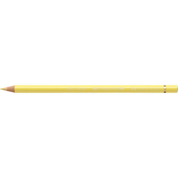 Crayon de couleur - Jaune paille - 102 - Polychromos - Faber-Castell