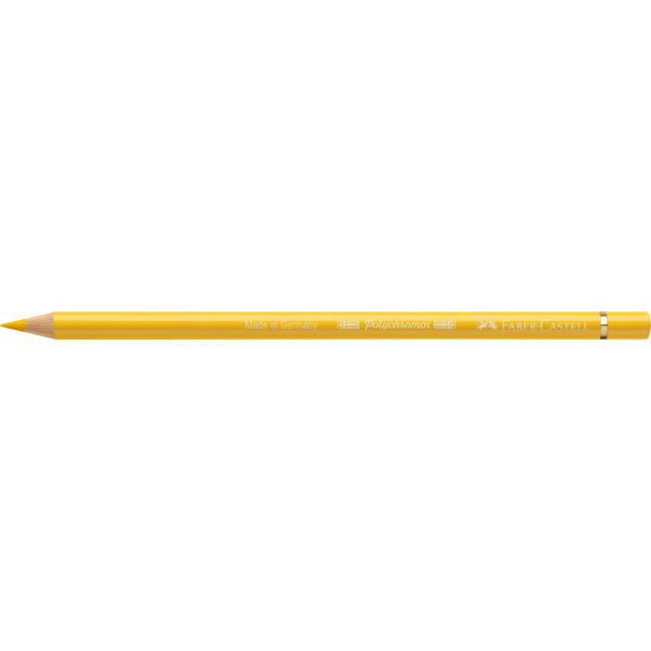 Crayon de couleur - Jaune de cadmium foncé - 108 - Polychromos - Faber-Castell